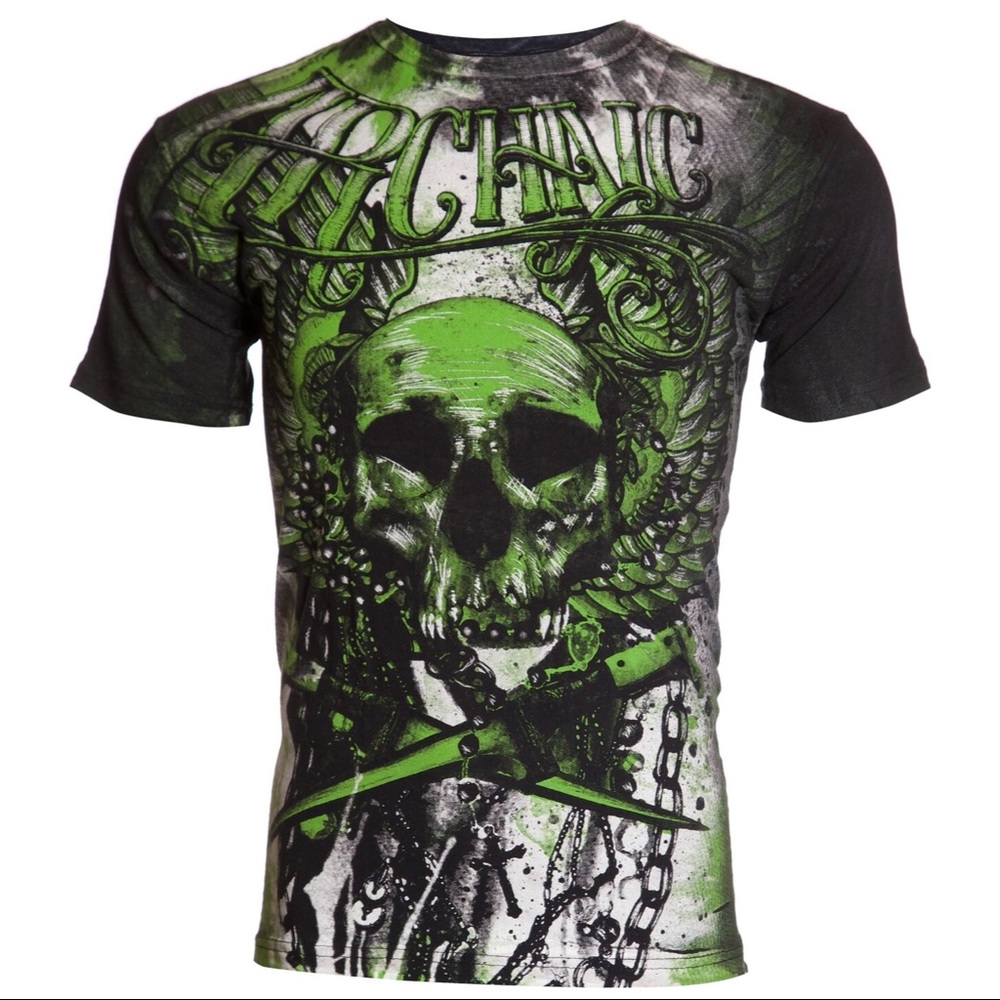 Archaic By Affliction Men's T-Shirt CADAVEROUS